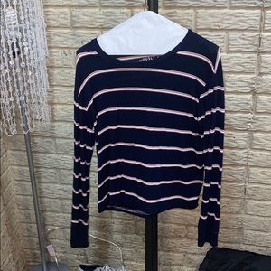 FINAL ❗️striped navy tee